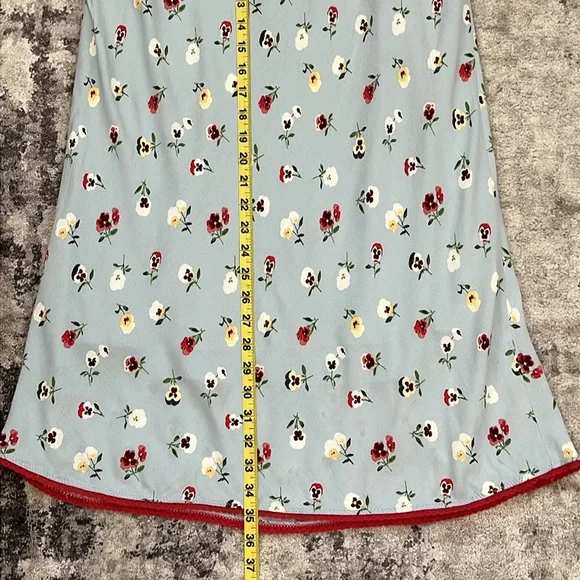 Gap x Doen Floral Midi Slip Skirt - Picture 9 of 10